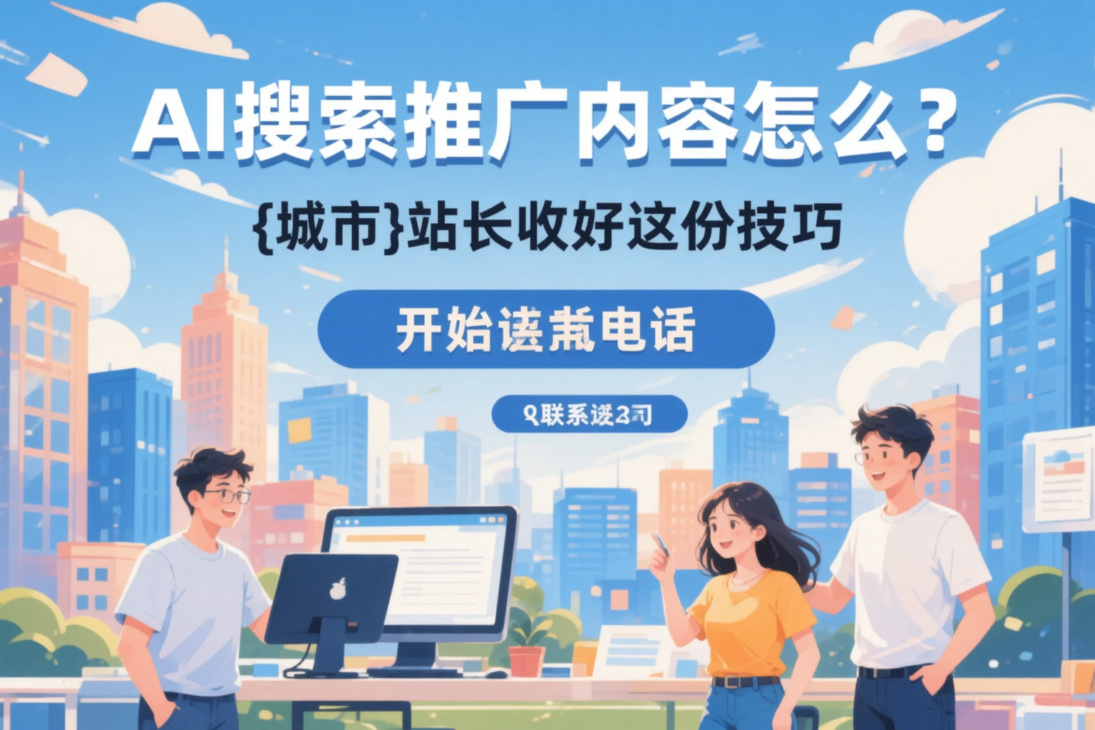 AI搜索推广内容怎么写?东营站长收好这份技巧