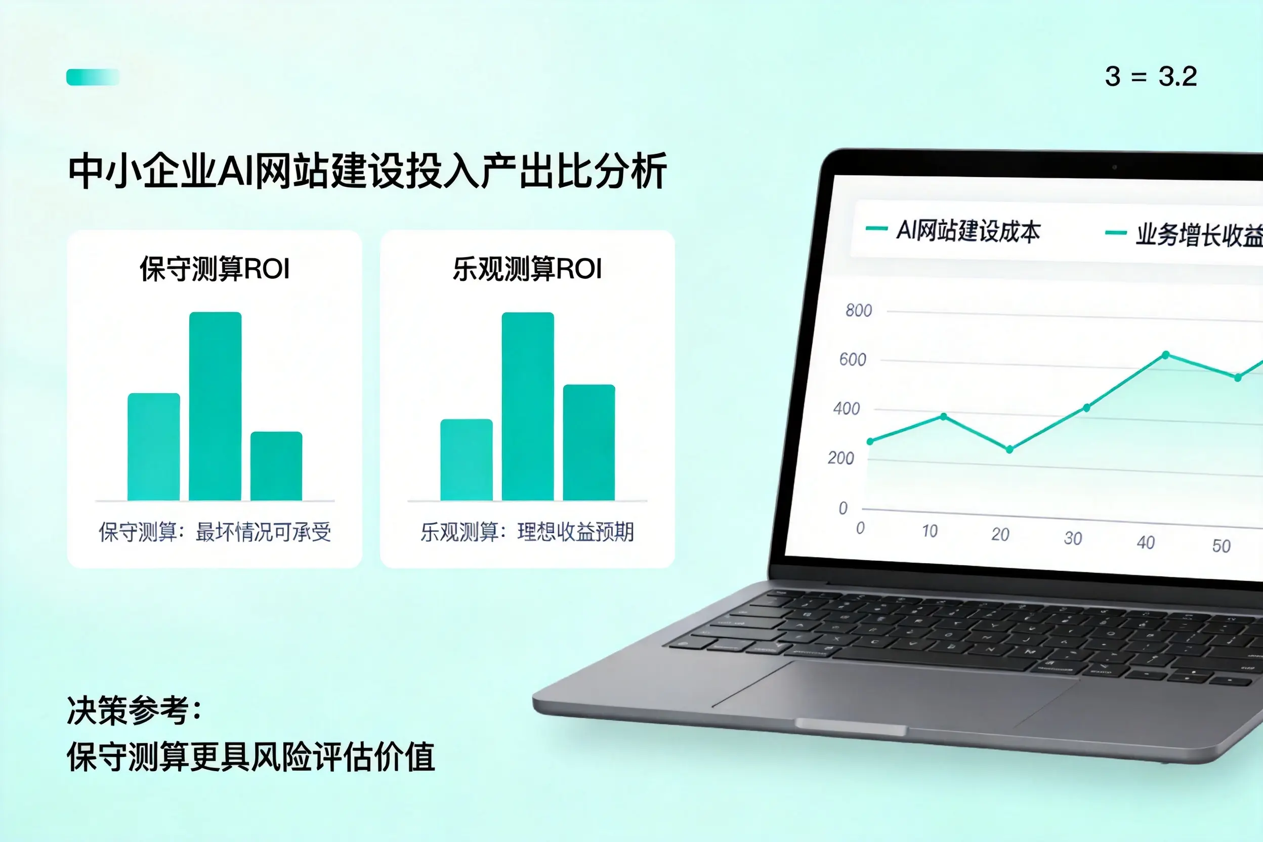 东营中小企业AI网站建设投入产出比怎么算?先看这份分析