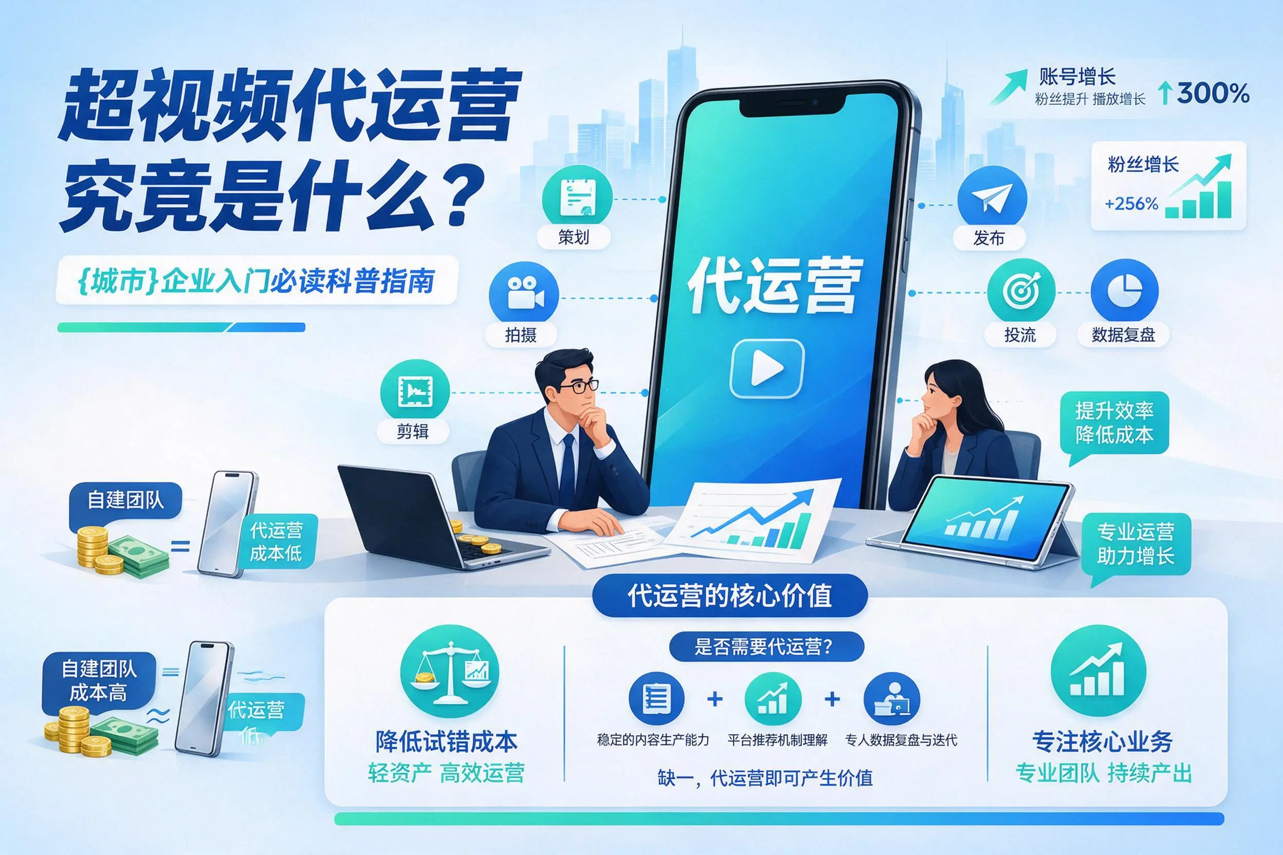 短视频代运营究竟是什么？东营企业入门必读科普指南