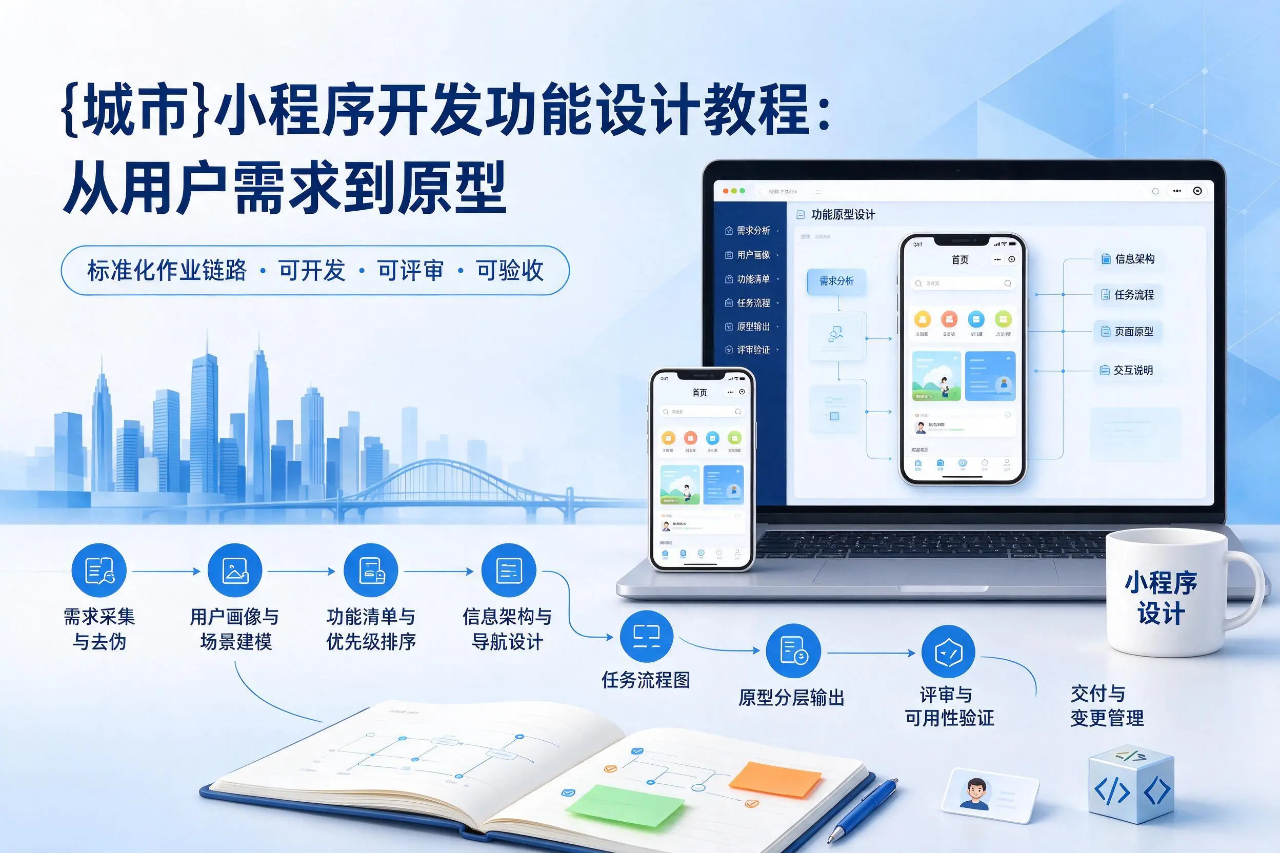 东营小程序开发功能设计教程:从用户需求到原型