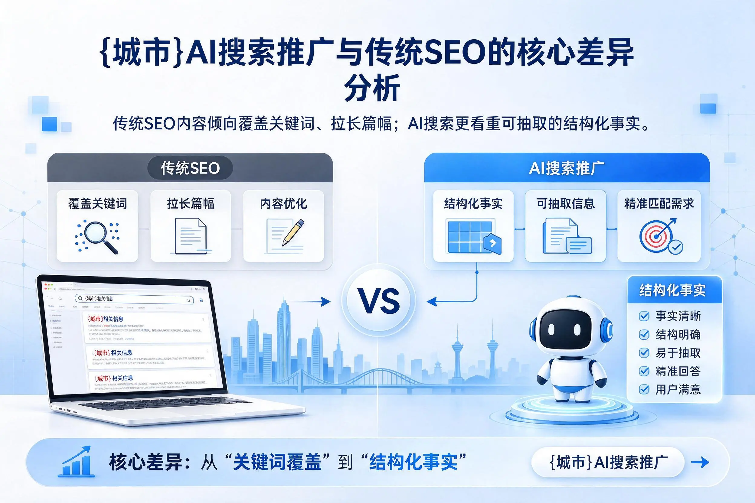 东营AI搜索推广与传统SEO的核心差异分析